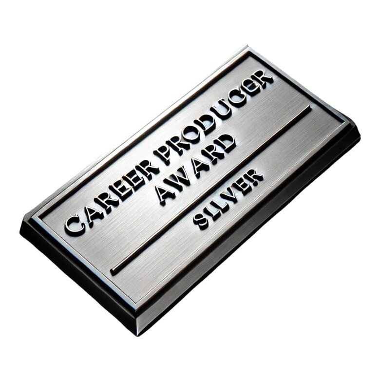 Career Producer Award (Silver)